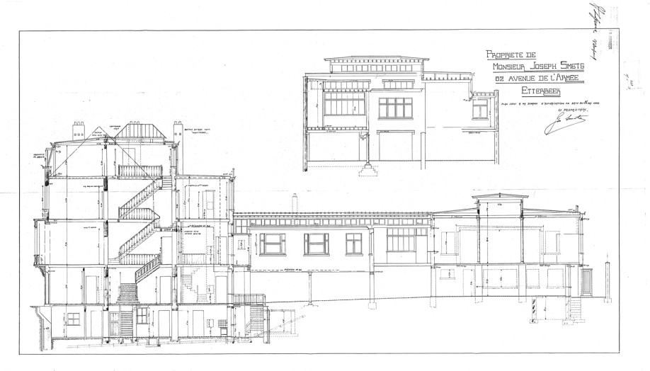 Old section of the fashion house