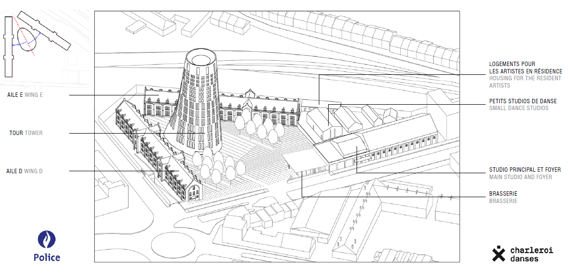 Maison MDW - Charleroi Danses